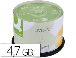 50 DVD-R Q-Connect 4.7GB 16x 120 minutos